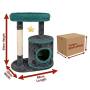 Manufacturer Wholesale High Quality Sisal Wood Small Cat Tree House