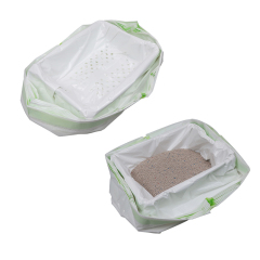 Manufacturer Wholesale Plastic Portable Cat Litter Filter Bag