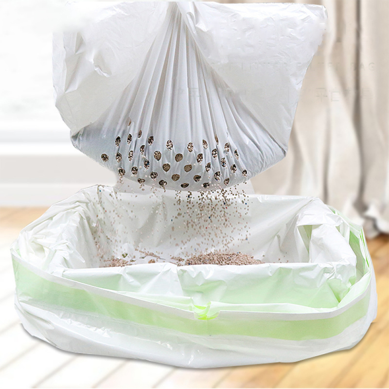 Manufacturer Wholesale Plastic Portable Cat Litter Filter Bag