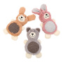 Manufacturer wholesale short plush bear rabbit dog chewing toy