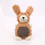 Manufacturer wholesale short plush bear rabbit dog chewing toy