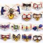 Manufacturer wholesale multi-design cat collar with bell
