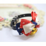 Manufacturer wholesale multi-design cat collar with bell