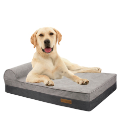 wholesale manufacturer memory foam large dog bed orthopedic