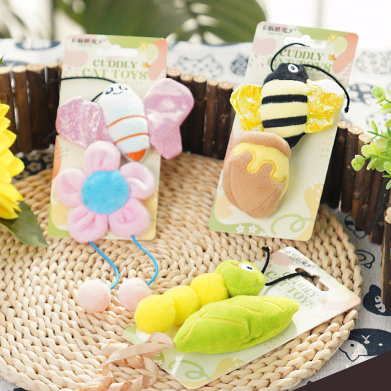 Wholesale Cute Catnip Cat Plush Toys