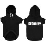 Manufacturer wholesale OEM custom logo designer black grey blank pet dog hoodie