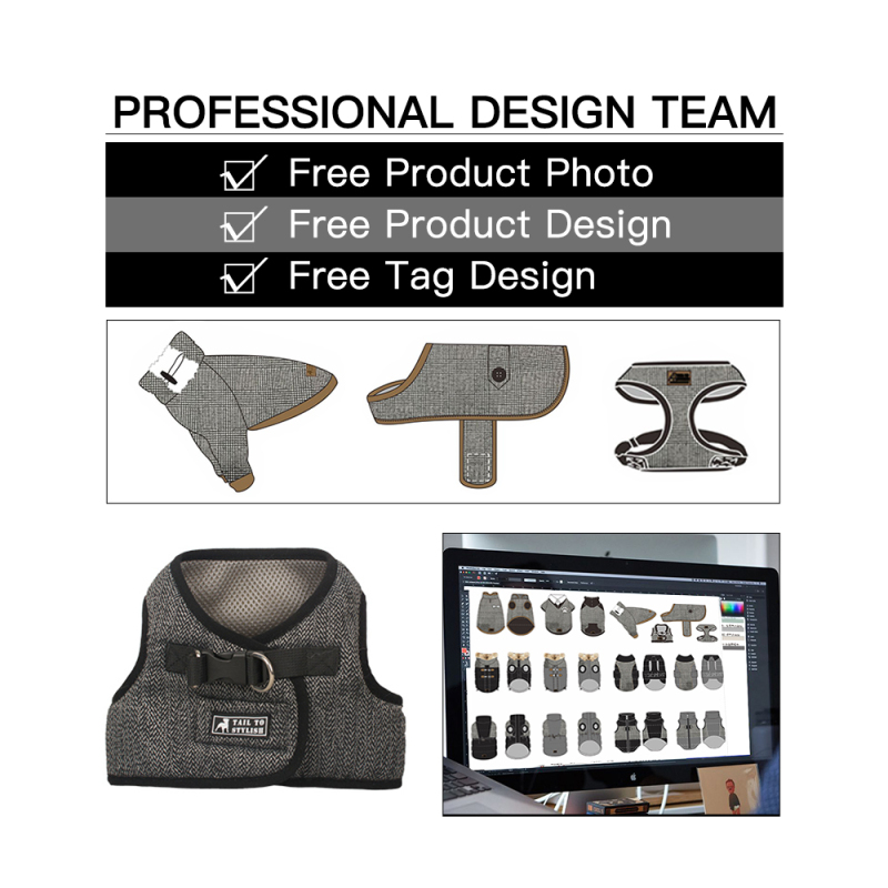 Manufacturer wholesale custom logo dog harness vest
