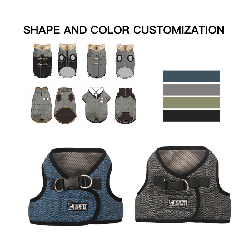 Manufacturer wholesale custom logo dog harness vest