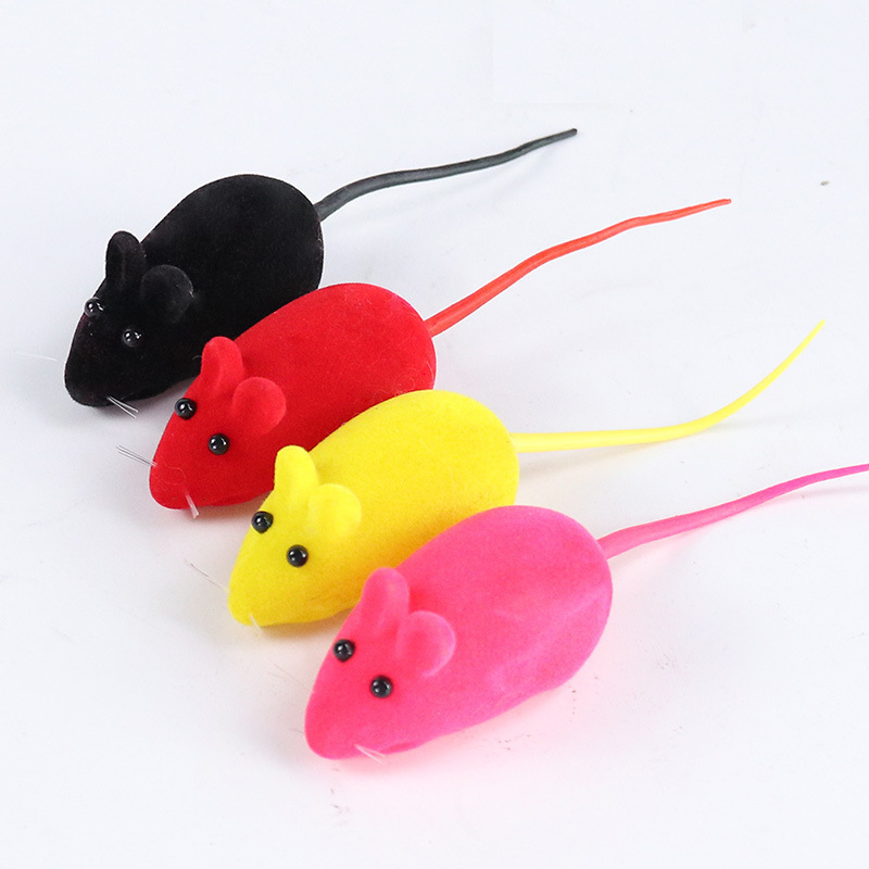 Wholesale Cute Design Squeaky Cat Mouse Toy