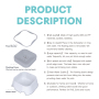 Manufacturer wholesale functional slow feeder dog bowl anti spill