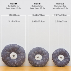 wholesale manufacturer waterproof pp cotton adjustable circle pet dog cat elizabeth collar