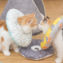 wholesale manufacturer waterproof pp cotton adjustable circle pet dog cat elizabeth collar