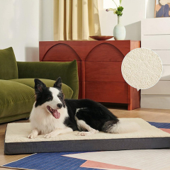 Wholesale Washable Memory Foam Pet Product Supplier Large Cat Dog Bed Orthopedic