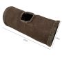 Wholesale Custom Logo Grey Brown Foldable Collapsible Cat Tunnel