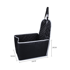 wholesale manufacturer foldable oxford pet dog car front seat cover