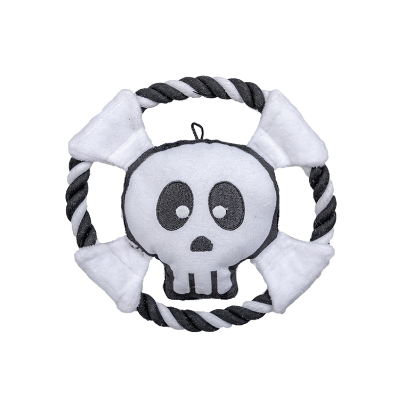 Manufacturer Wholesale Custom Logo Pet Product Rope Dog Round Toys Halloween