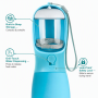 Wholesale Custom Logo Portable Gradient Color Cat Dog Travel Water Bottle