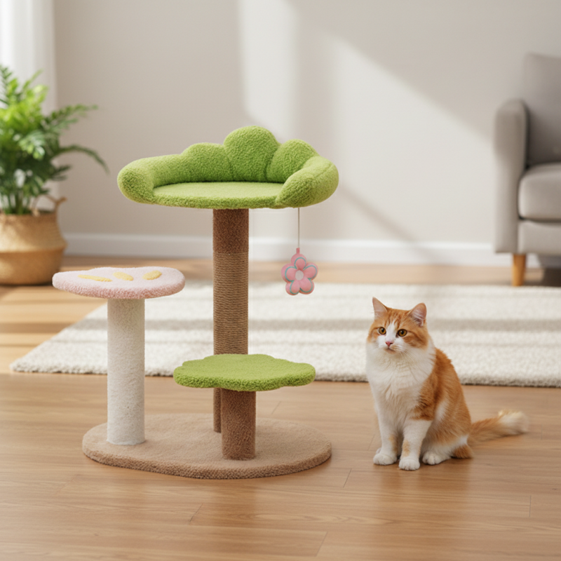 Manufacturer Wholesale Luxury Sisal Cat Tree Modern