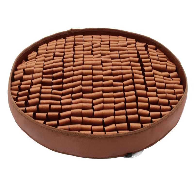 Manufacturer wholesale feeding portable dog round snuffle mat with sucker