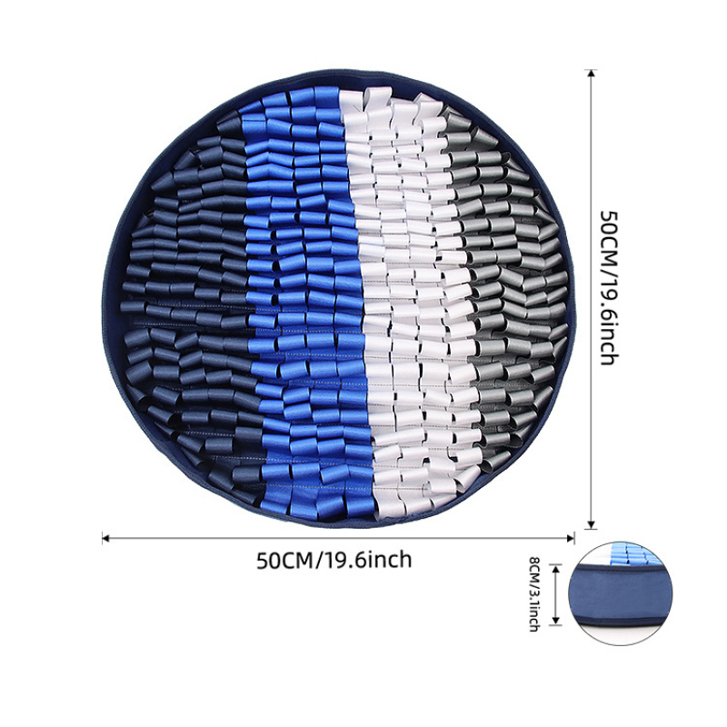 Manufacturer wholesale feeding portable dog round snuffle mat with sucker