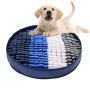 Manufacturer wholesale feeding portable dog round snuffle mat with sucker