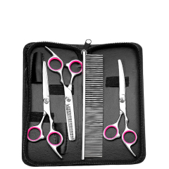 Manufacturer wholesale grooming tool dog pet nail clippers comb brush set