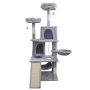 Manufacturer Wholesale Sisal Grey Large Cat Tree Scratcher Pet Product