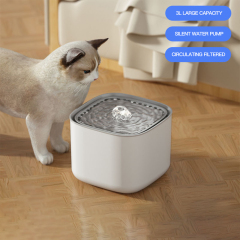 Manufacturer wholesale custom logo silence drinking charging pet cat water fountain