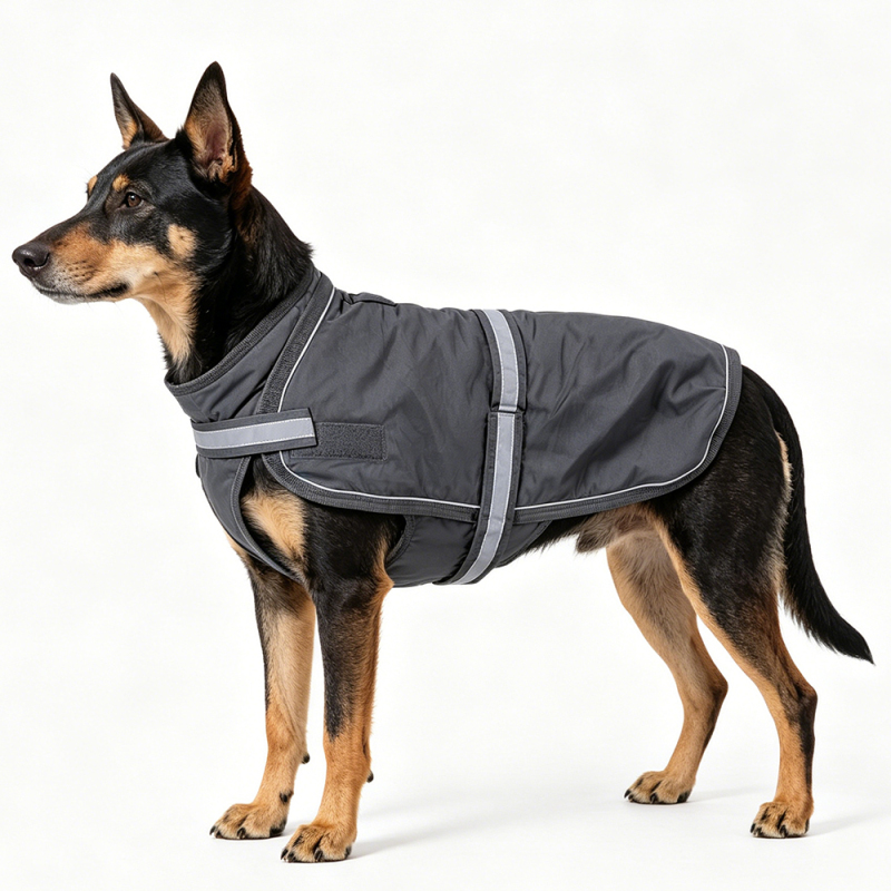 Wholesale Warm Custom Logo Winter Pet Clothes Dog Coat