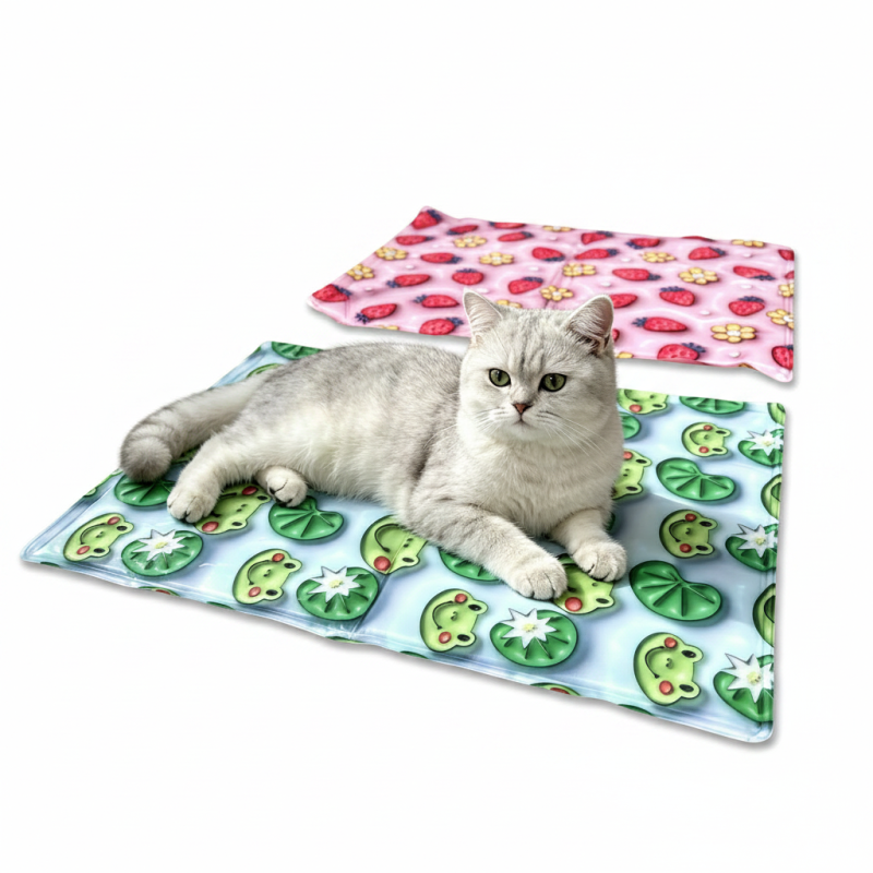 Wholesale Custom Logo Foldable Pet Product Cooling Cat Dog Pet Mat