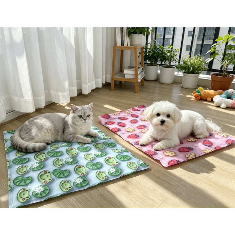 Wholesale Custom Logo Foldable Pet Product Cooling Cat Dog Pet Mat