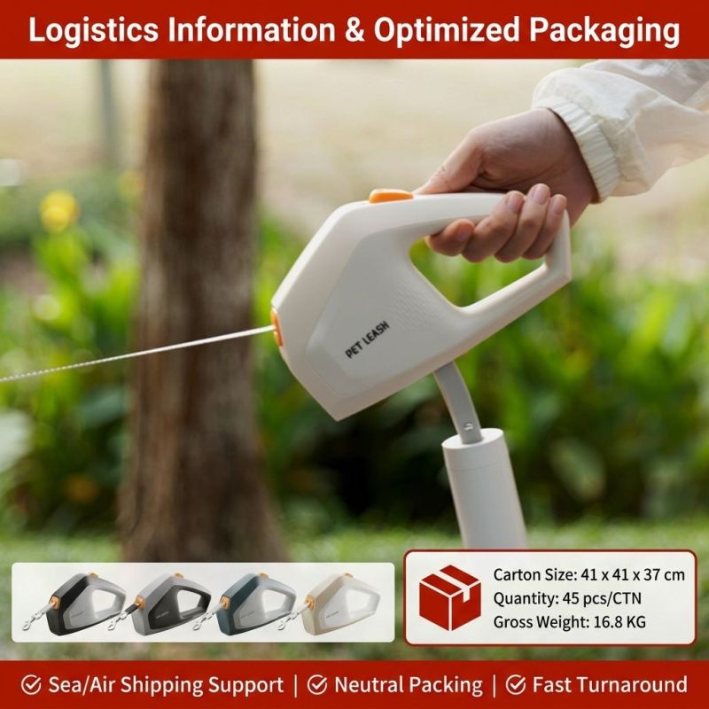 Wholesale 5M Outdoor Adjustable Dog Leash Retractable