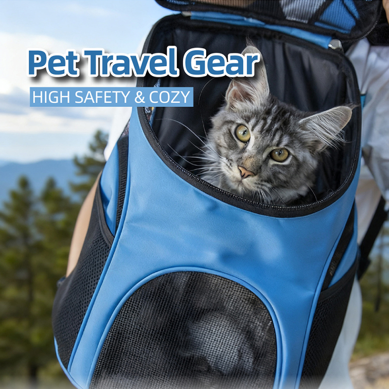 Manufacturer Wholesale Outdoor Breathable Cat Carrier Backpack