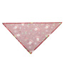 Manufacturer wholesale custom logo design pattern printed cotton pet accessory dog bandana christmas