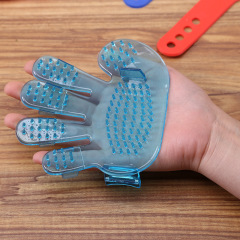 Manufacturer wholesale grooming tool cat dog pet five-finger bath brush