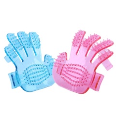 Manufacturer wholesale grooming tool cat dog pet five-finger bath brush