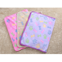 Manufacturer wholesale soft plush multi-design dog blanket