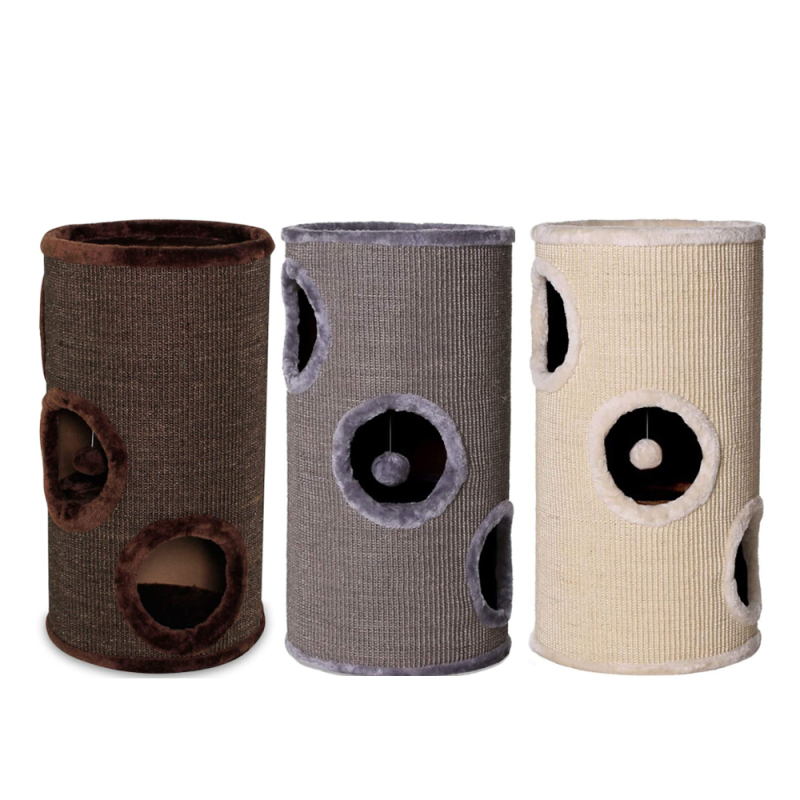 Wholesale Climbing Board Short Plush Cat Tunnel Toy