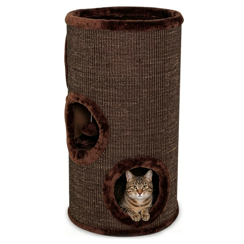 Wholesale Climbing Board Short Plush Cat Tunnel Toy