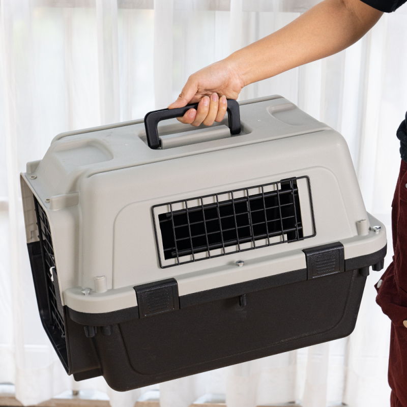 Wholesale Portable Outdoor Breathable Cat Dog Pet Carrier With Bowl