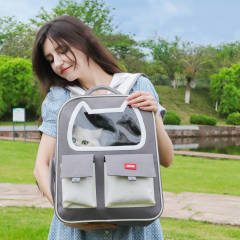 Wholesale Travel Portable Breathable Carrier Bag Cat Backpack