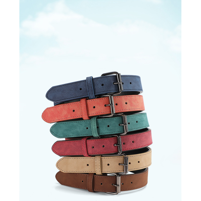 Manufacturer wholesale custom logo adjustable leather dog collar