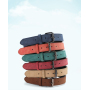 Manufacturer wholesale custom logo adjustable leather dog collar