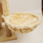 Wholesale Sisal Short Plush Cat Scratcher House