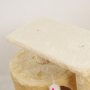 Wholesale Sisal Short Plush Cat Scratcher House