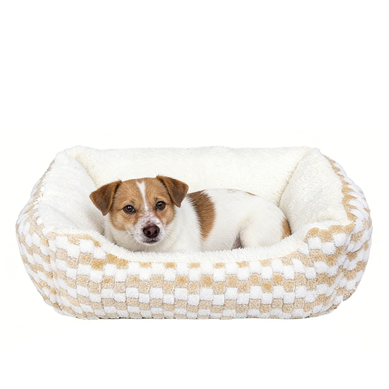 Manufacturer Wholesale Custom Logo Plush Product Dog Pet Beds Accessories