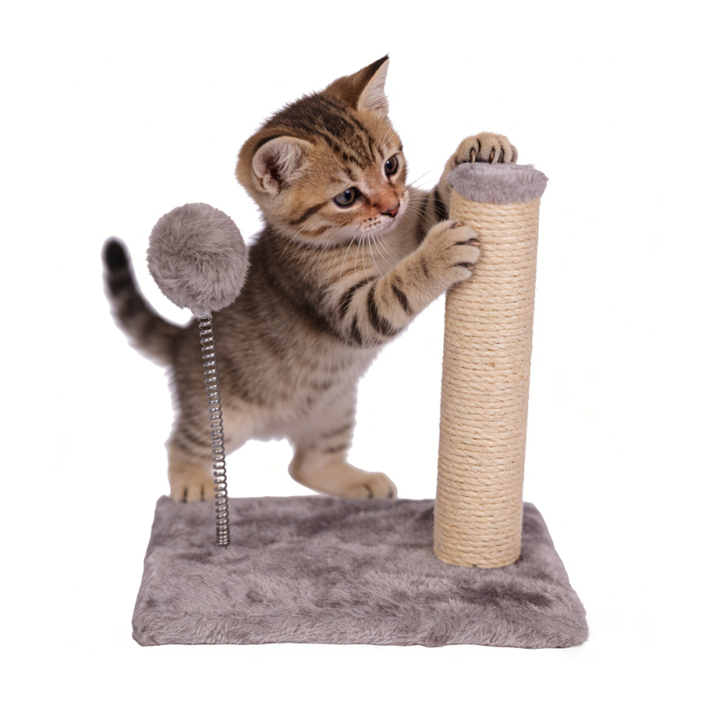 Wholesale Sisal Short Plush Cat Scratching Post