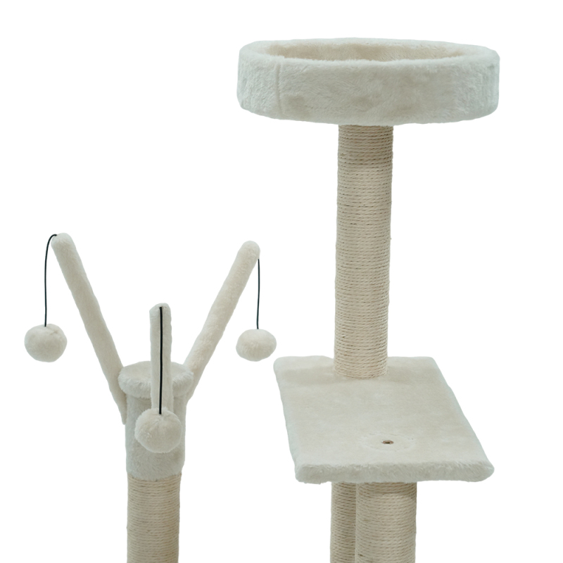 Manufacturer Wholesale Sisal Scratcher Cat Tower