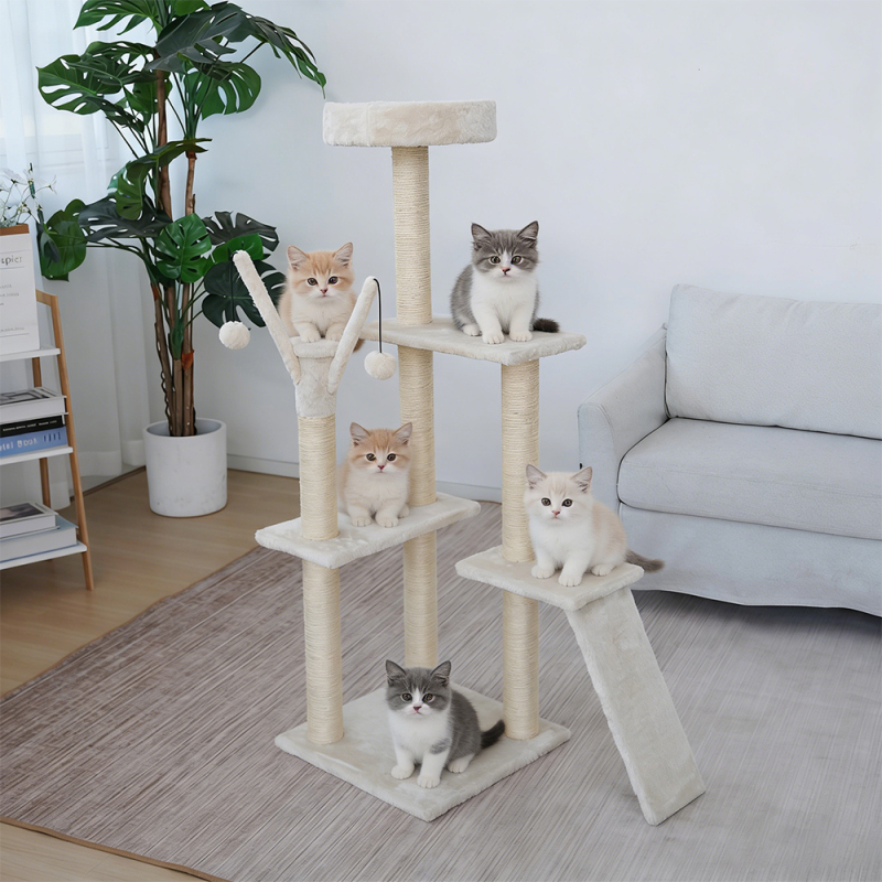 Manufacturer Wholesale Sisal Scratcher Cat Tower