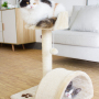 Manufacturer Wholesale Beige Sisal Small Scratcher Cat